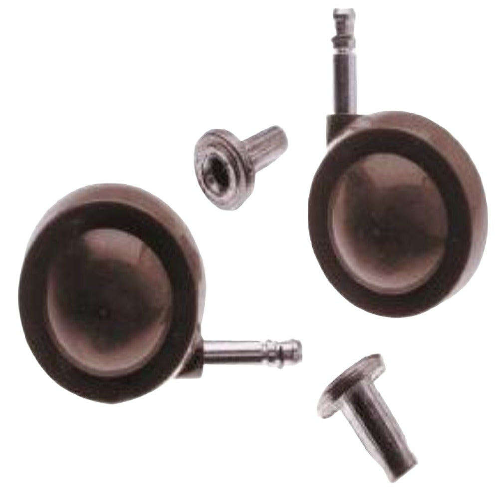 Pair of Beige Orbital Shepherd 50mm Castors (46) - Black Barn Upholstery Supplies