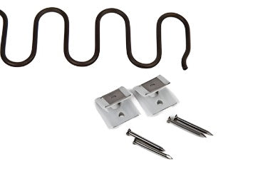 5 X ZIG ZAG CHAIR SPRINGS+CLIPS+NAILS UPHOLSTERY SUPPLIES - Black Barn Upholstery Supplies